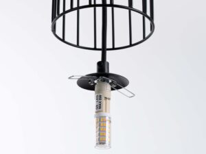 miniaturka Lampa wisząca BRENTA 3P czarna elegancka