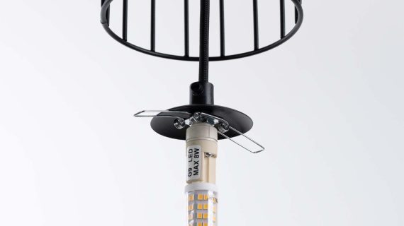 miniaturka Lampa wisząca BRENTA 3P czarna elegancka