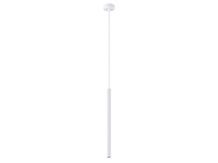 Lampa wisząca ARCANA 1 biała minimalistyczna