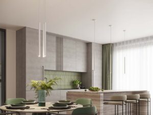 miniaturka Lampa wisząca ARCANA 1 biała minimalistyczna