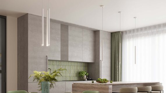 miniaturka Lampa wisząca ARCANA 1 biała minimalistyczna