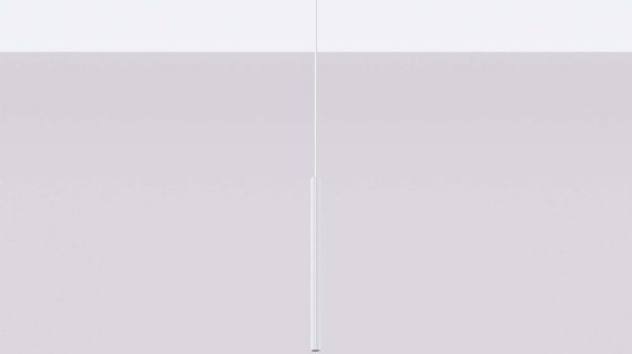 miniaturka Lampa wisząca ARCANA 1 biała minimalistyczna