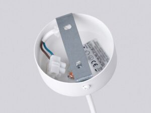 miniaturka Lampa wisząca ARCANA 1 biała minimalistyczna