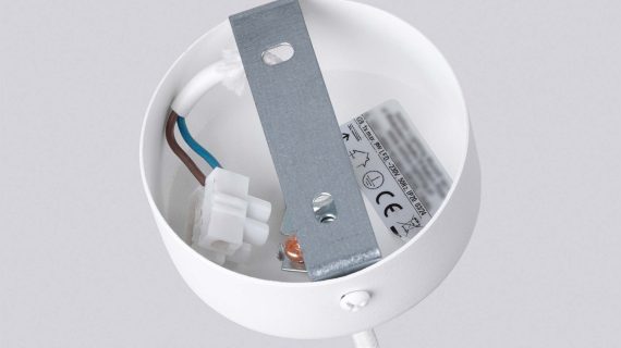 miniaturka Lampa wisząca ARCANA 1 biała minimalistyczna