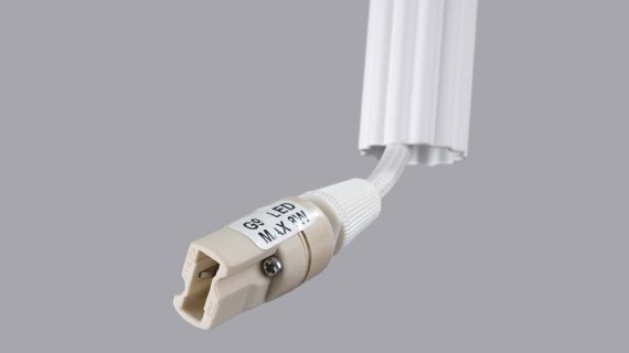 miniaturka Lampa wisząca ARCANA 1 biała minimalistyczna