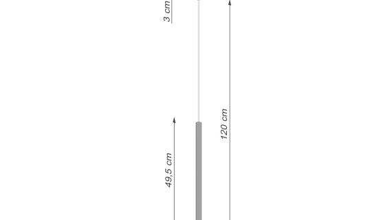 miniaturka Lampa wisząca ARCANA 1 czarna loftowa