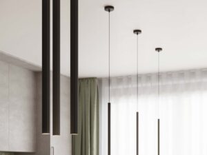 miniaturka Lampa wisząca ARCANA 1 czarna loftowa