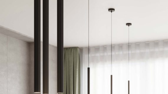 miniaturka Lampa wisząca ARCANA 1 czarna loftowa