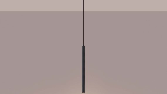 miniaturka Lampa wisząca ARCANA 1 czarna loftowa