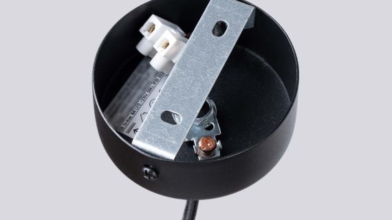 miniaturka Lampa wisząca ARCANA 1 czarna loftowa