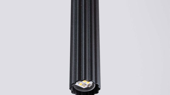 miniaturka Lampa wisząca ARCANA 1 czarna loftowa