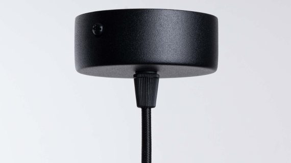 miniaturka Lampa wisząca ARCANA 1 czarna loftowa