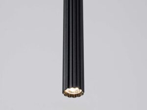 miniaturka Lampa wisząca ARCANA 1 czarna loftowa