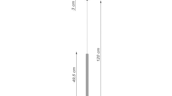 miniaturka Lampa wisząca ARCANA 1 złota glamour