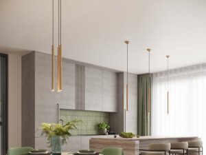 miniaturka Lampa wisząca ARCANA 1 złota glamour