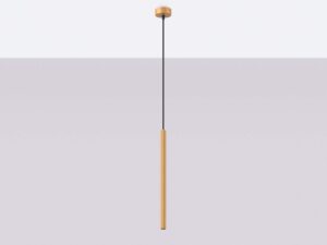 miniaturka Lampa wisząca ARCANA 1 złota glamour