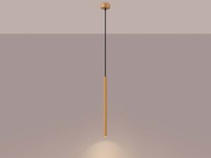 miniaturka Lampa wisząca ARCANA 1 złota glamour
