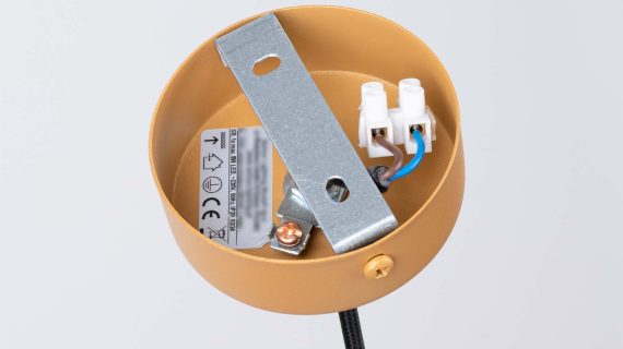 miniaturka Lampa wisząca ARCANA 1 złota glamour