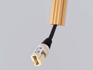 miniaturka Lampa wisząca ARCANA 1 złota glamour