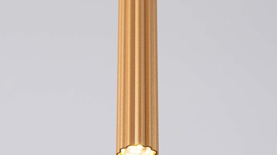 miniaturka Lampa wisząca ARCANA 1 złota glamour