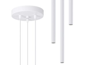miniaturka Lampa wisząca ARCANA 3P biała elegancka