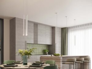 miniaturka Lampa wisząca ARCANA 3P biała elegancka