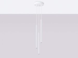 miniaturka Lampa wisząca ARCANA 3P biała elegancka