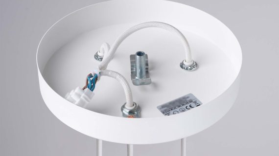 miniaturka Lampa wisząca ARCANA 3P biała elegancka