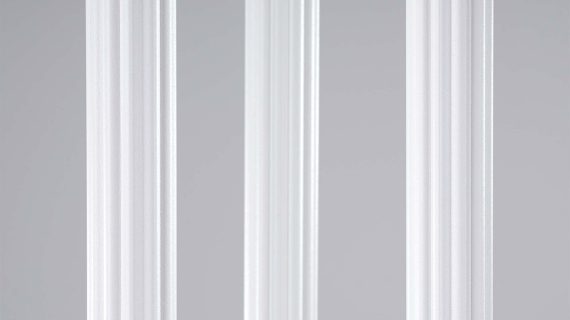 miniaturka Lampa wisząca ARCANA 3P biała elegancka