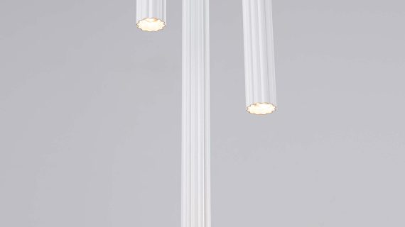 miniaturka Lampa wisząca ARCANA 3P biała elegancka