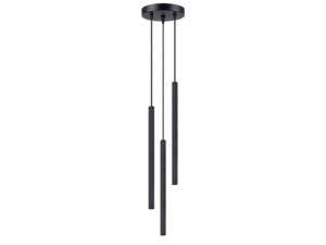 Lampa wisząca ARCANA 3P czarna nowoczesna