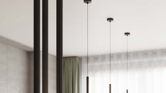 miniaturka Lampa wisząca ARCANA 3P czarna nowoczesna