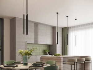 miniaturka Lampa wisząca ARCANA 3P czarna nowoczesna