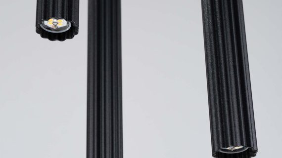 miniaturka Lampa wisząca ARCANA 3P czarna nowoczesna