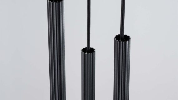 miniaturka Lampa wisząca ARCANA 3P czarna nowoczesna