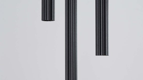 miniaturka Lampa wisząca ARCANA 3P czarna nowoczesna