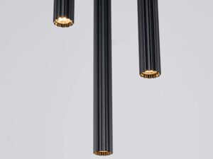 miniaturka Lampa wisząca ARCANA 3P czarna nowoczesna