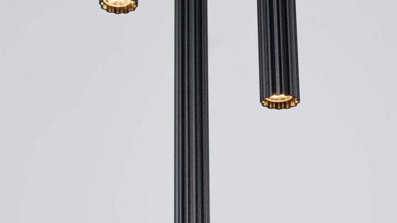 miniaturka Lampa wisząca ARCANA 3P czarna nowoczesna