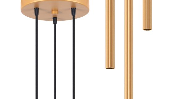 miniaturka Lampa wisząca ARCANA 3P złota elegancka