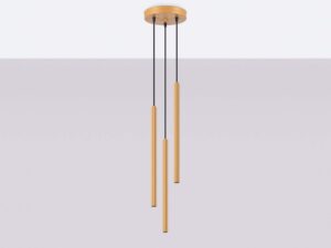 miniaturka Lampa wisząca ARCANA 3P złota elegancka