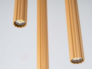 miniaturka Lampa wisząca ARCANA 3P złota elegancka