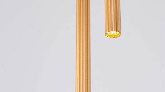 miniaturka Lampa wisząca ARCANA 3P złota elegancka