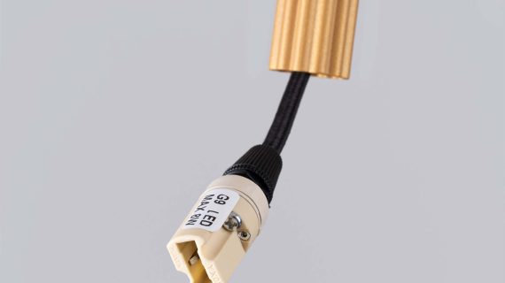 miniaturka Lampa wisząca ARCANA 3P złota elegancka