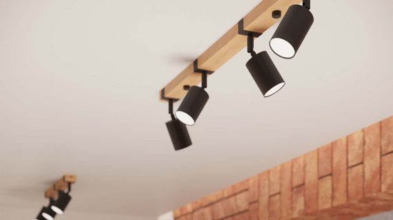 miniaturka Kinkiet FALKO 1 czarny loftowy