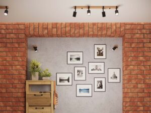 miniaturka Kinkiet FALKO 1 czarny loftowy