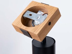 miniaturka Kinkiet FALKO 1 czarny loftowy