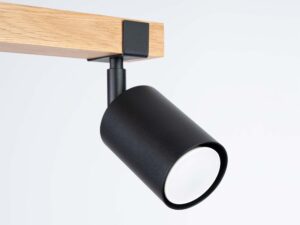 miniaturka Plafon FALKO 2 czarny nowoczesny sufitowy