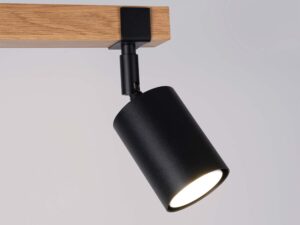 miniaturka Plafon FALKO 2 czarny nowoczesny sufitowy