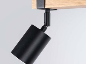 miniaturka Plafon FALKO 2 czarny nowoczesny sufitowy