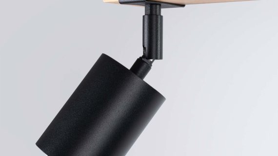 miniaturka Plafon FALKO 2 czarny nowoczesny sufitowy